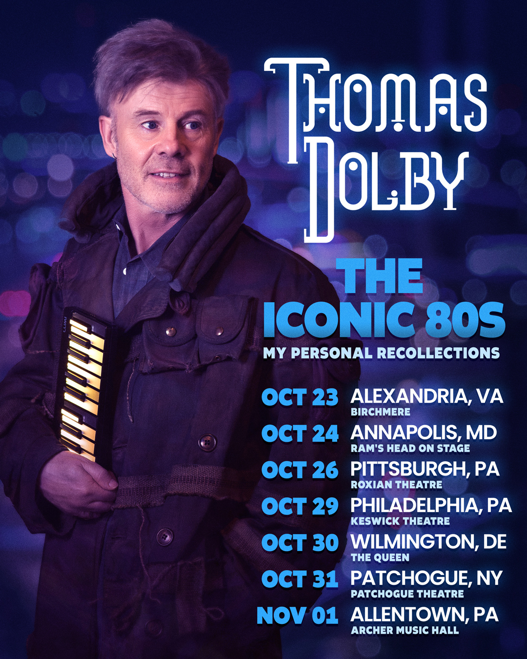 Thomas Dolby Tour Dates